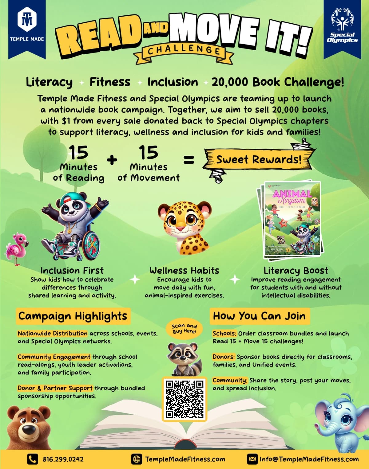 Read and Move It thirty-day program overview
